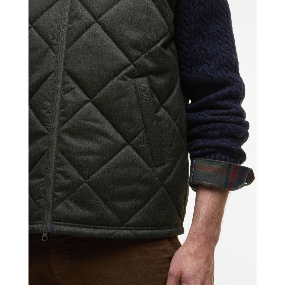 Barbour Winter Finn Olive Gilet
