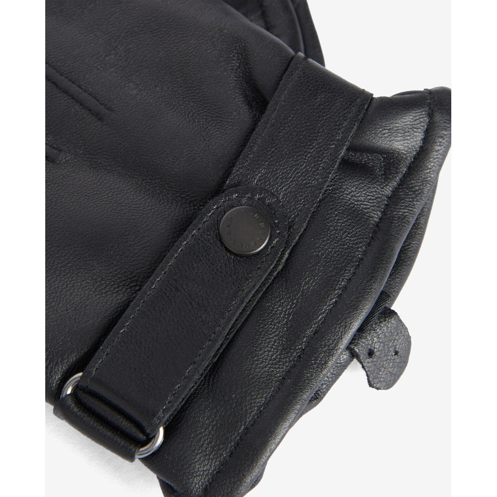 Barbour Burnish Black Gloves