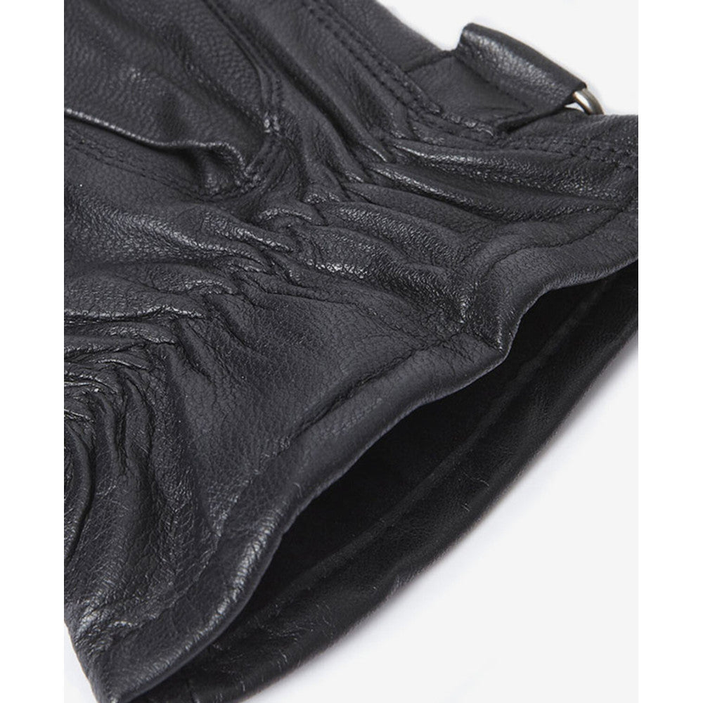 Barbour Burnish Black Gloves