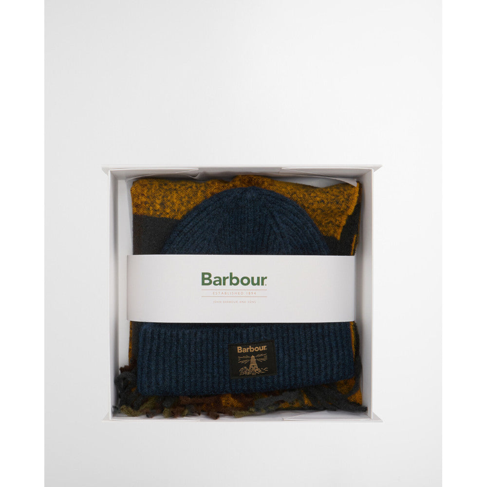Barbour Westerdale Classic Beanie & Scarf Set