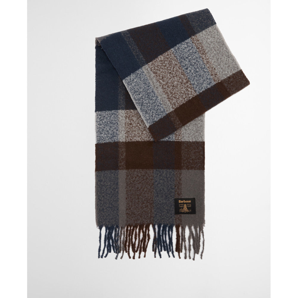 Barbour Westerdale Midnight Beanie & Scarf Set
