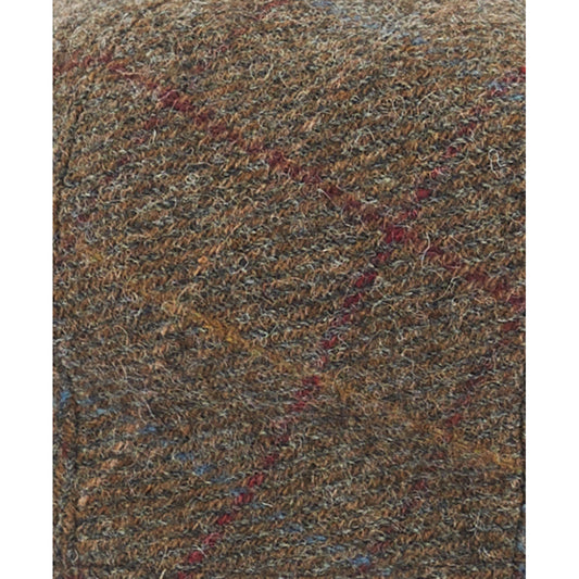Barbour Crieff Olive/Blue/Red Flat Cap