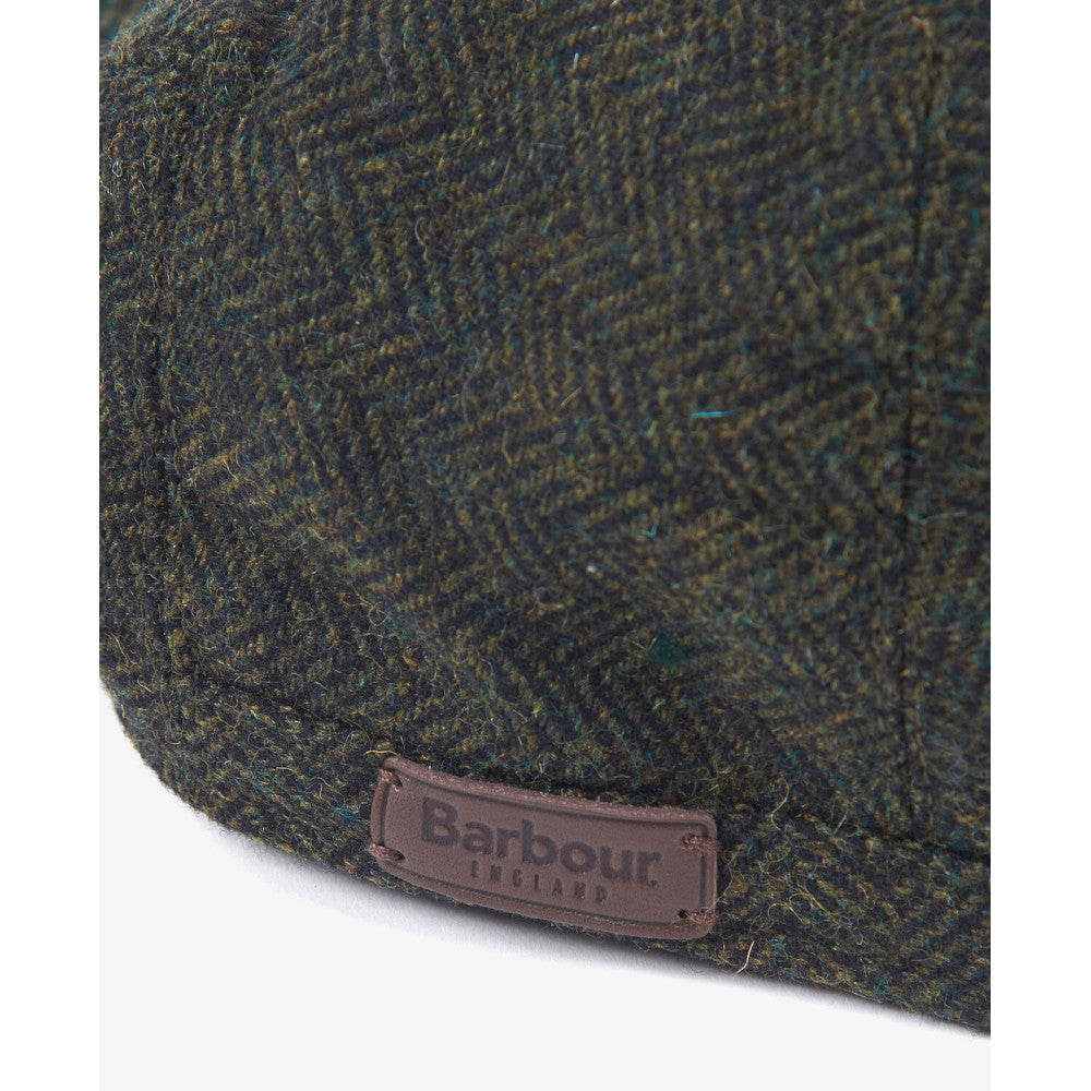 Barbour Barlow Olive Flat Cap