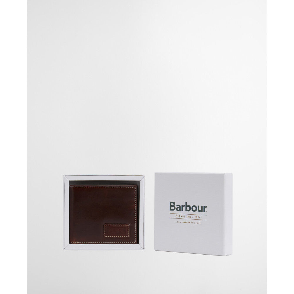 Barbour Bilton Burnt Chocolate Wallet