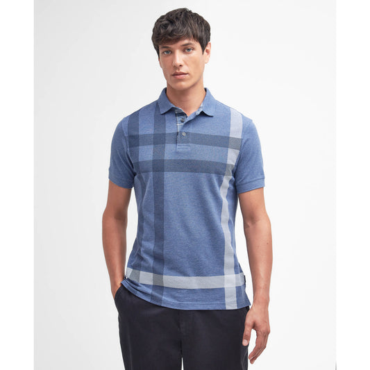 Barbour Blaine Chambray Tailored Polo Shirt