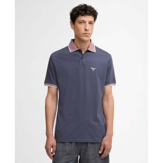 Barbour Cornsay Washed Navy Polo Shirt