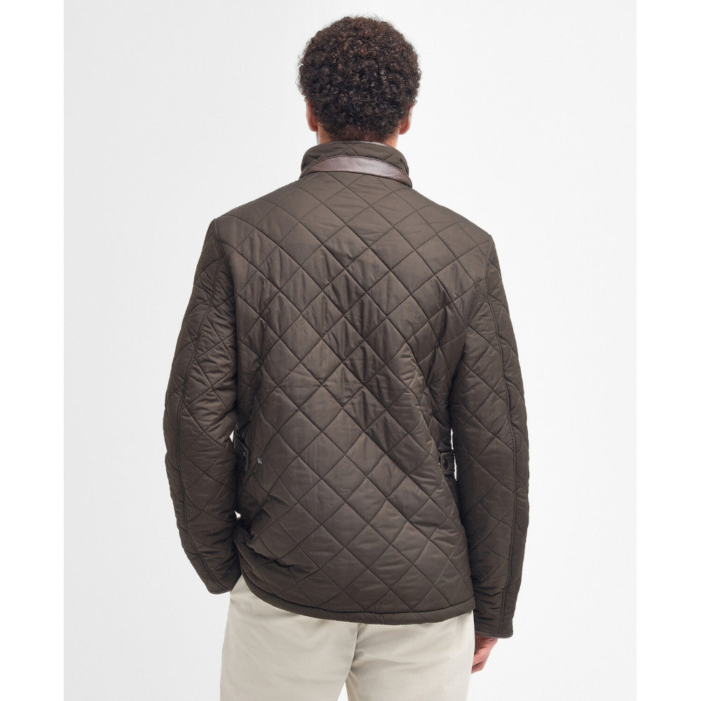 Barbour Powell Olive Quilted Jacket