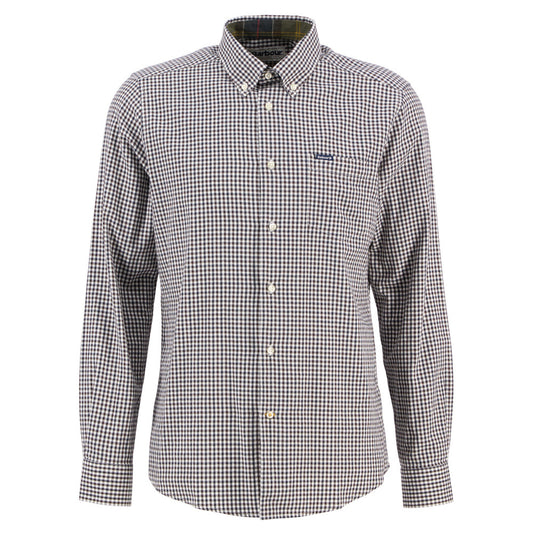 Barbour Padshaw Dark Oak Tailored Shirt