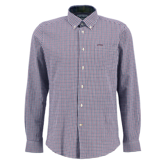 Barbour Padshaw Rich Red Tailored Shirt