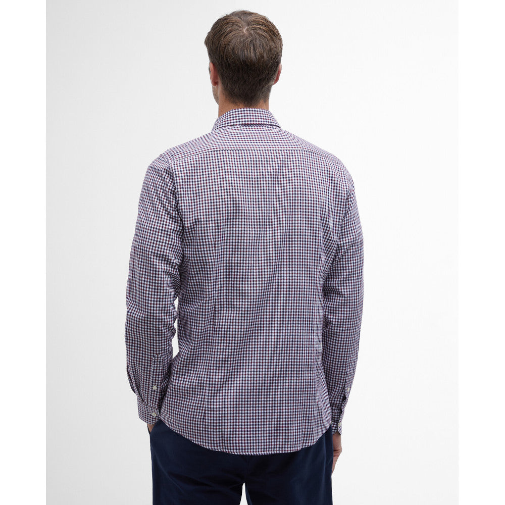 Barbour Padshaw Rich Red Tailored Shirt