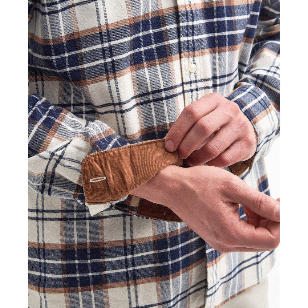 Barbour Portdown Ecru Tailored Shirt