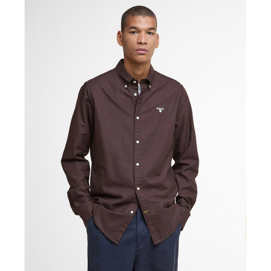 Barbour Oxtown Dark Oak Tailored Shirt