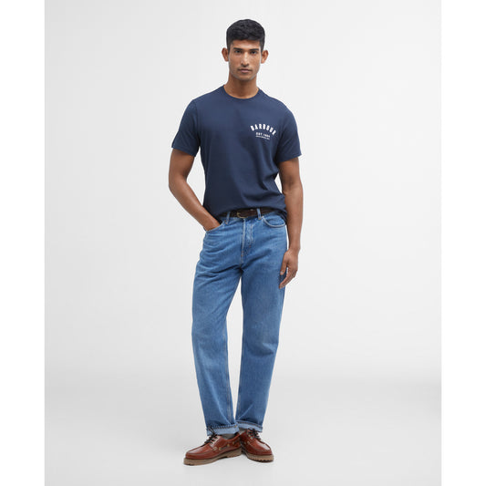 Barbour New Navy Preppy T-Shirt