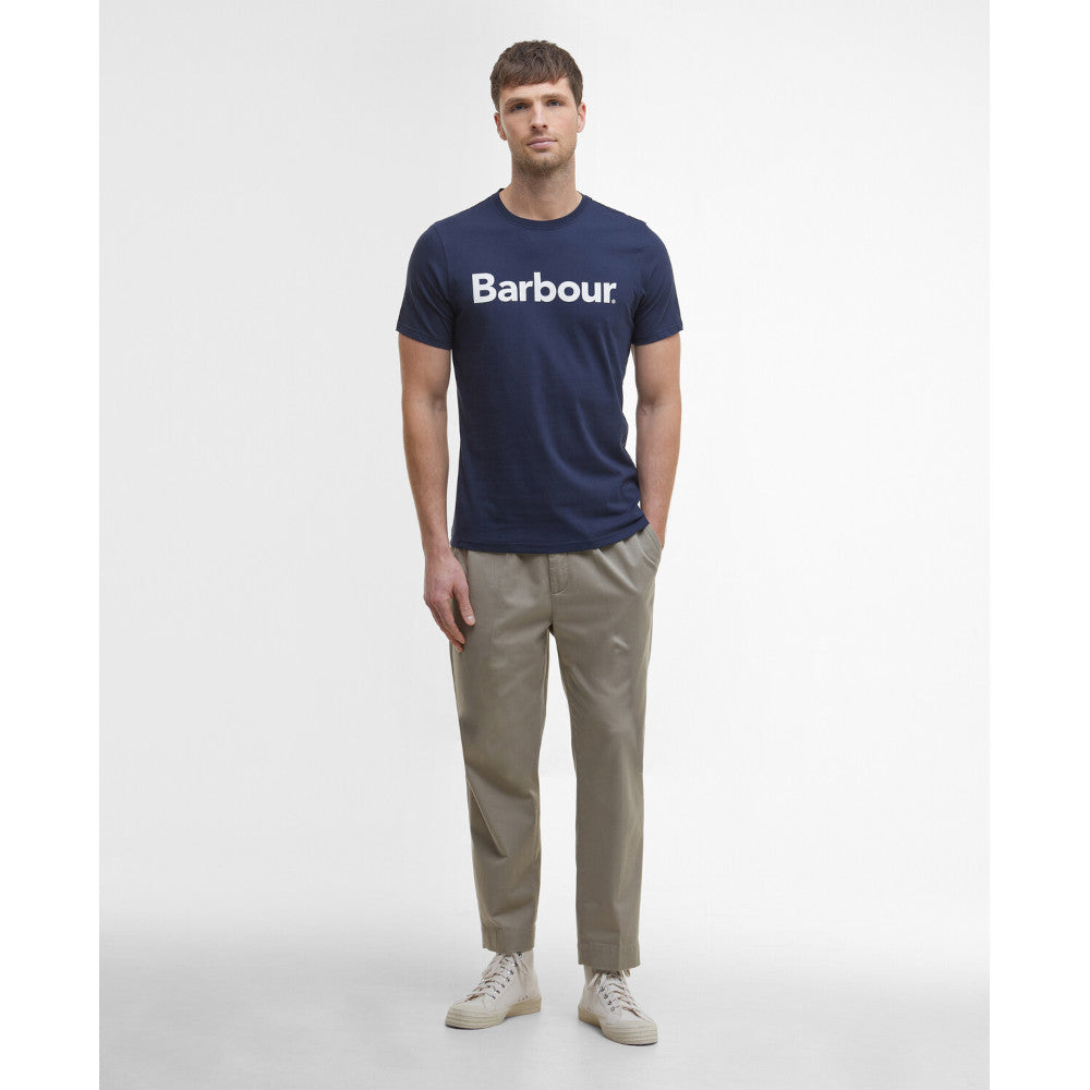 Barbour New Navy Logo T-Shirt