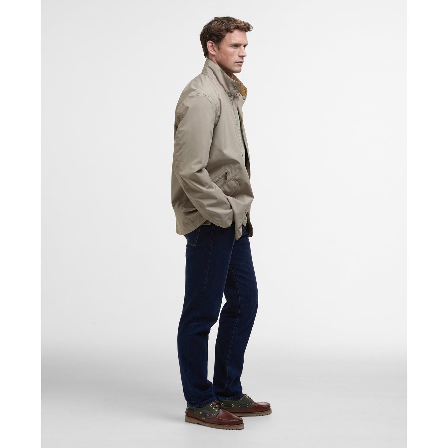 Barbour Spoonbill Military Brown/Classic Jacket