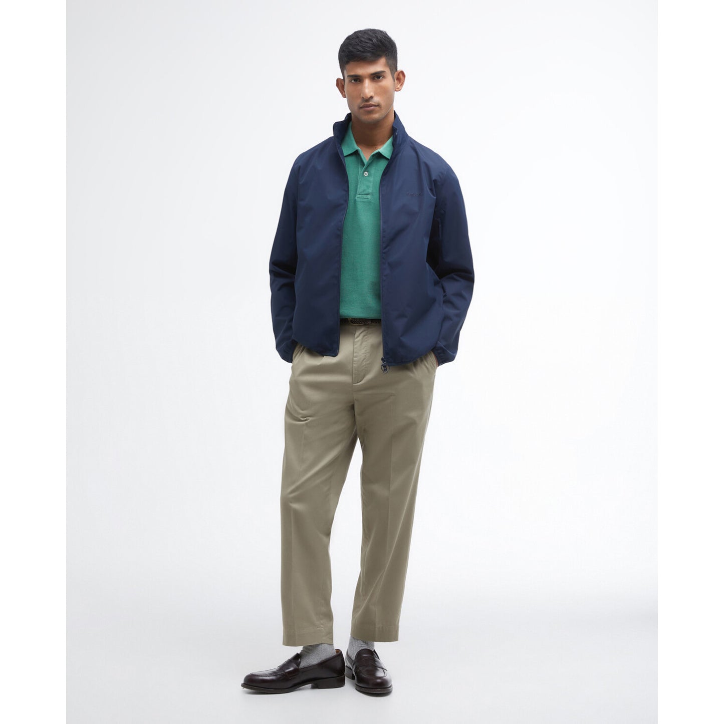 Barbour Korbel Navy Waterproof Jacket