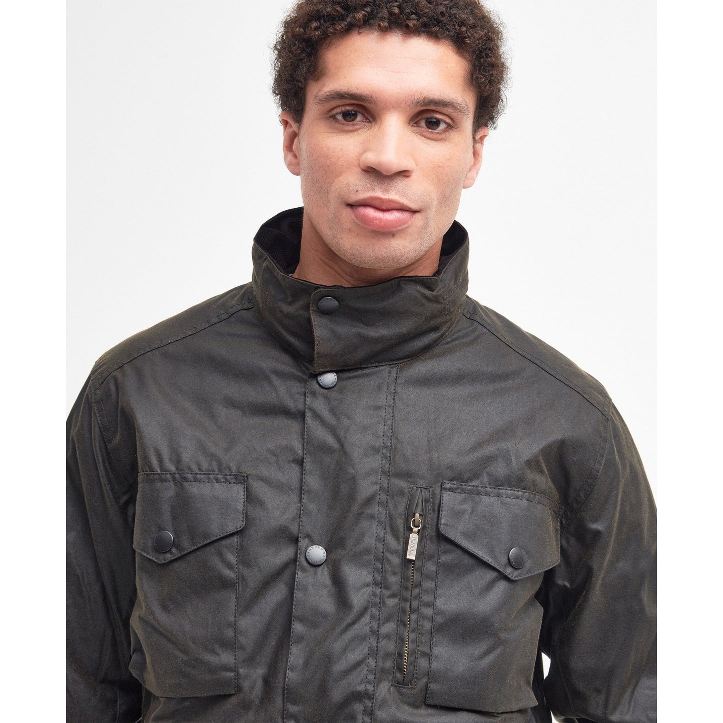 Barbour Sapper Olive Wax Jacket