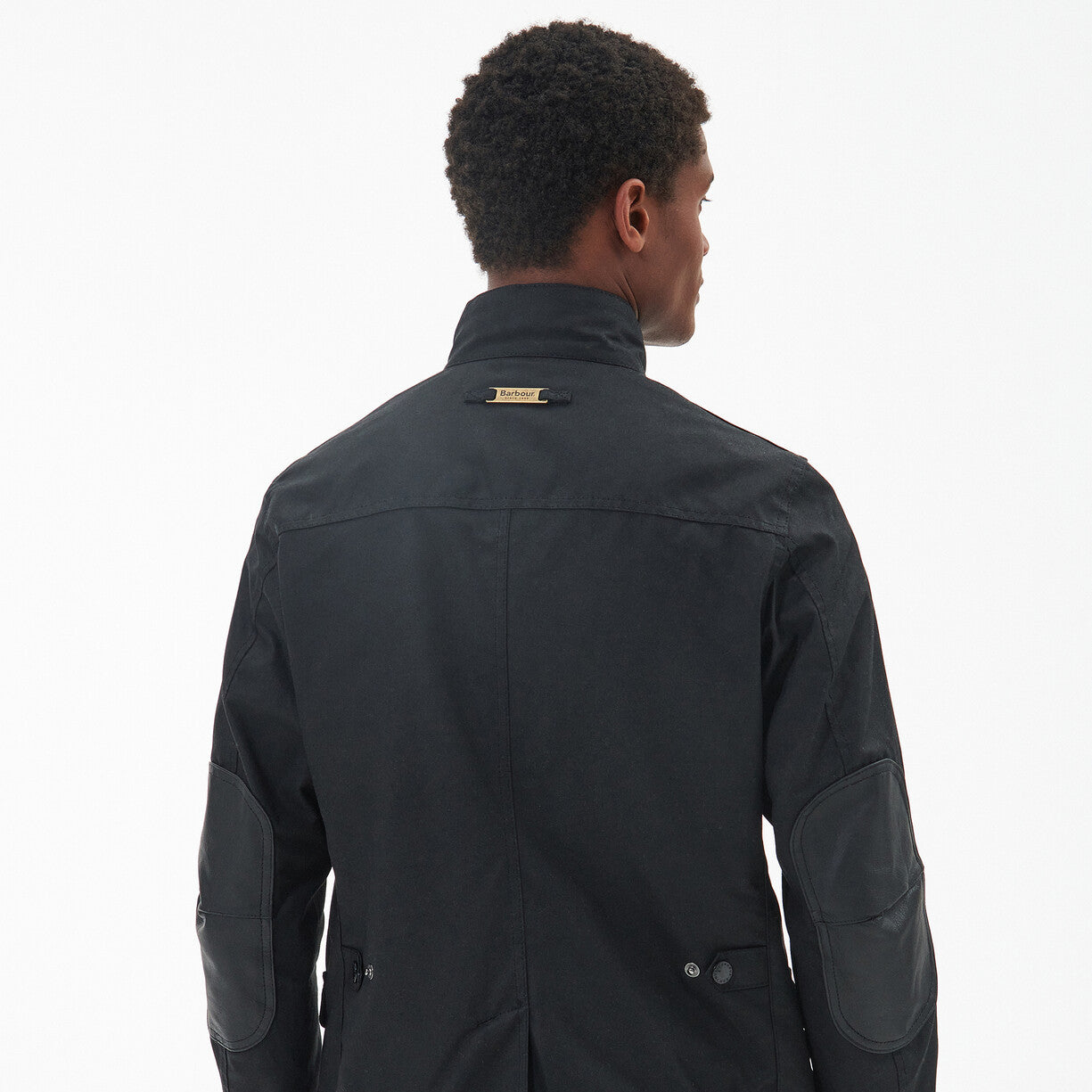 Barbour Ogston Wax Black Jacket