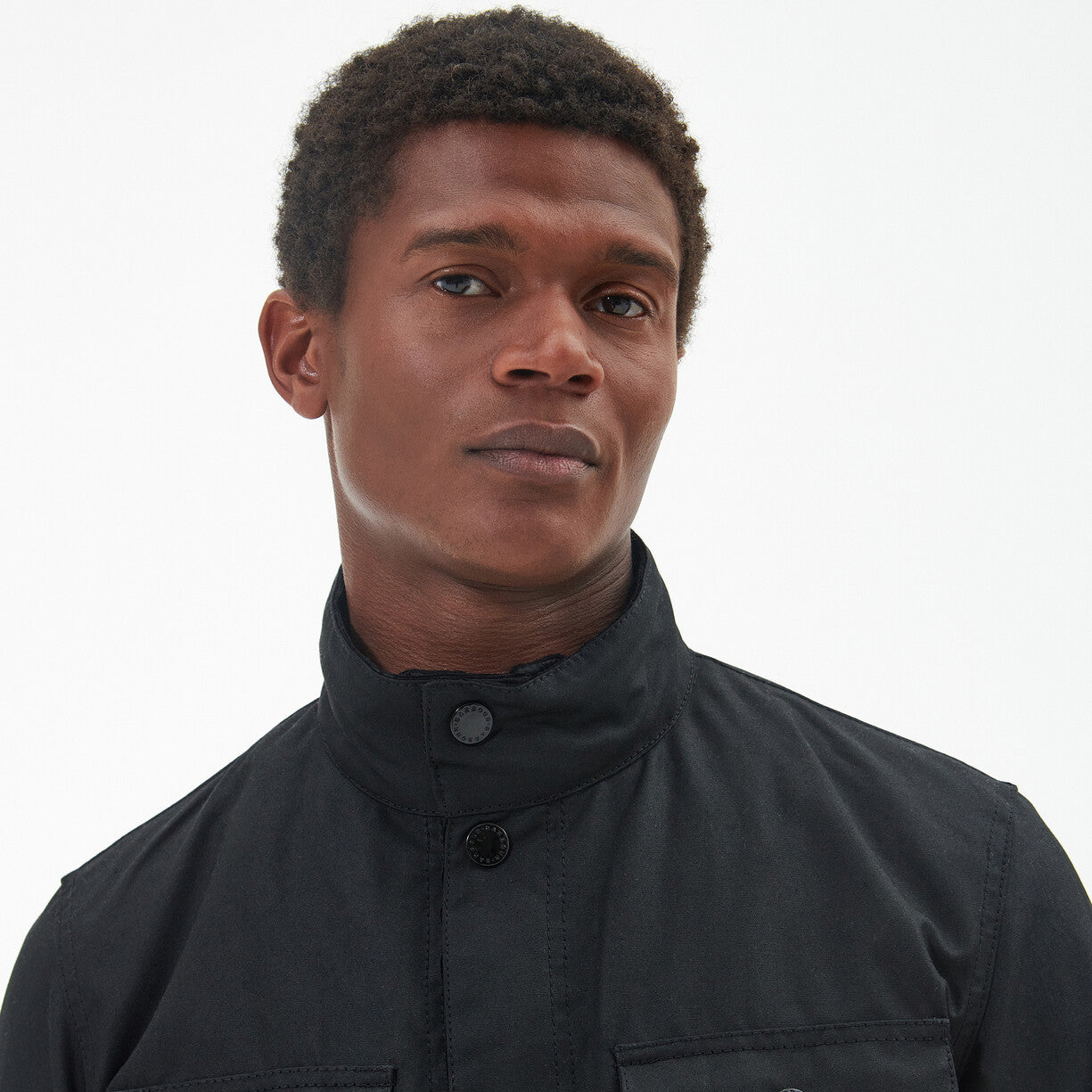 Barbour Ogston Wax Black Jacket