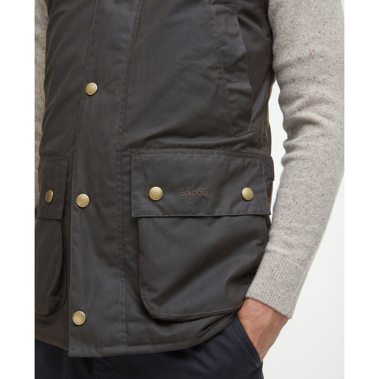 Barbour Westmorland Olive Wax Jacket