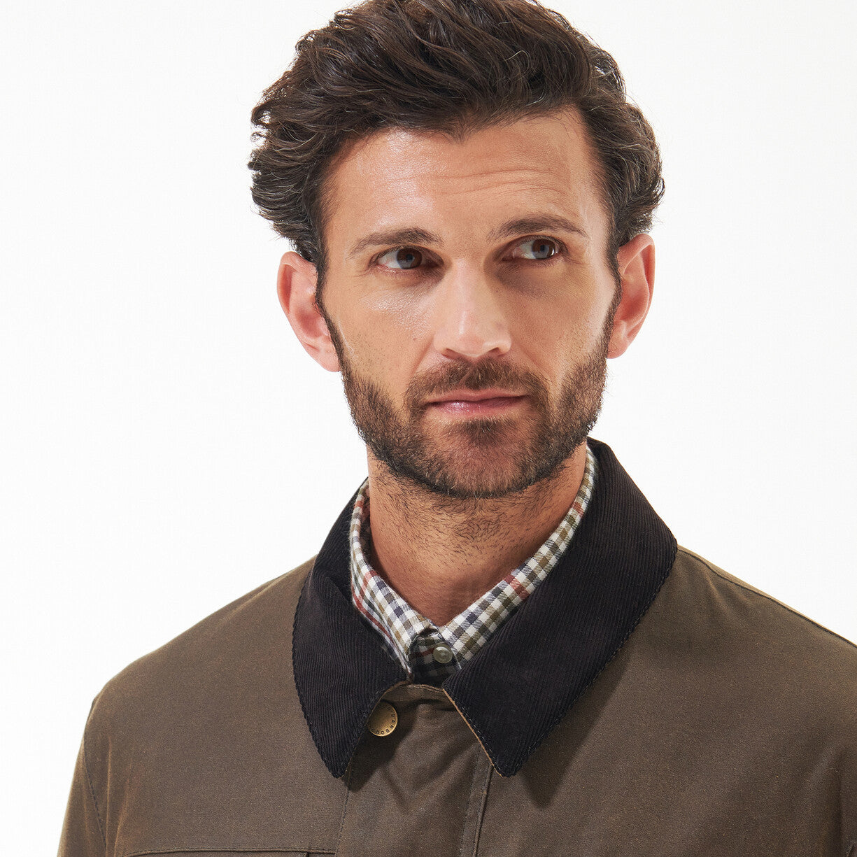 Barbour Spen Brown Wax Jacket