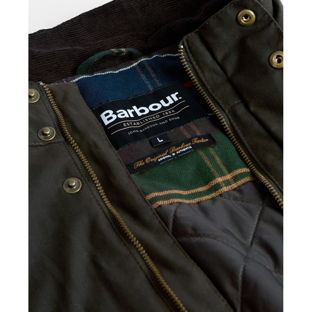 Barbour Westward Olive Wax