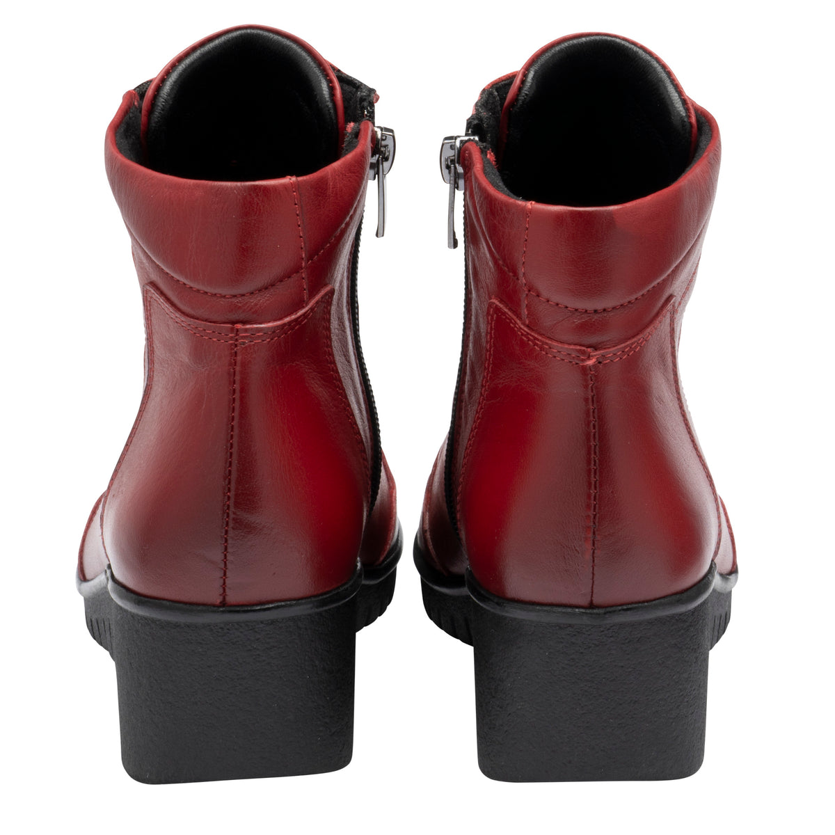 Lotus Myrthe Red Leather Boots