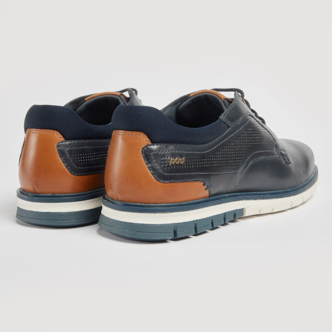 Pod Merlin Navy Casual Shoes