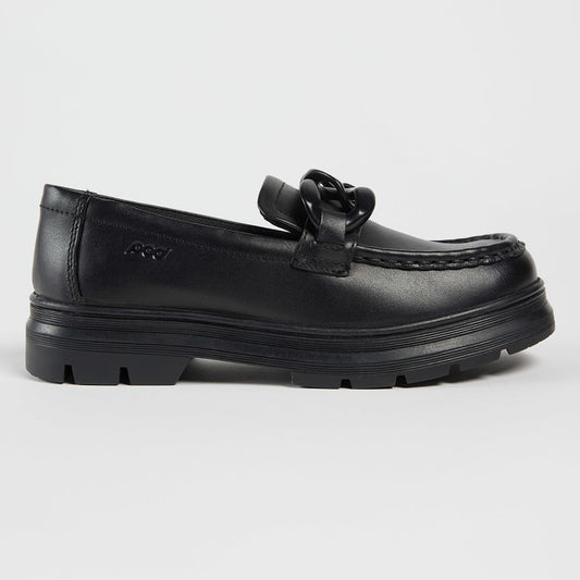 Pod Mina Black School Shoes