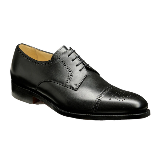 Barker Mowbray Black Calf Shoes