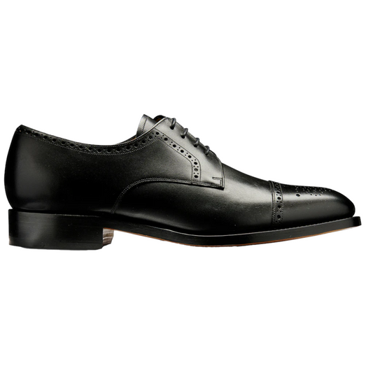 Barker Mowbray Black Calf Shoes