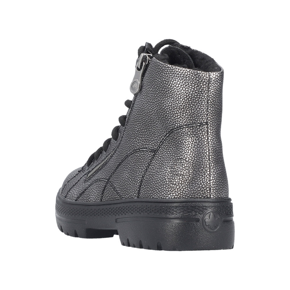 Rieker N0031-90 Antique Silver Boots