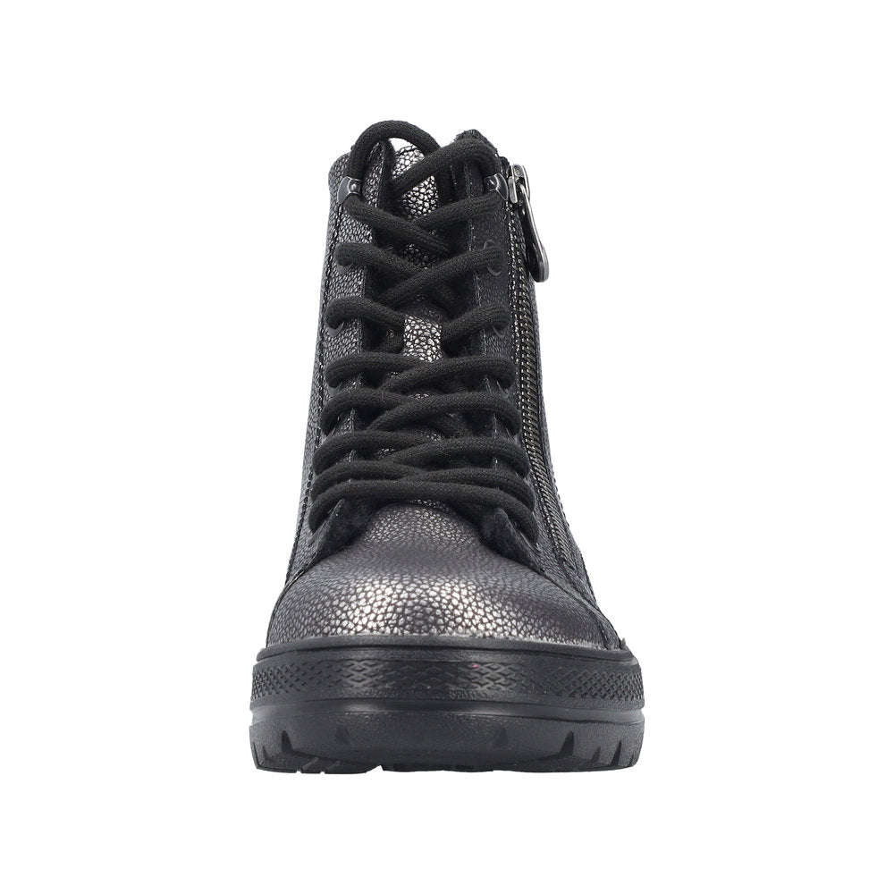 Rieker N0031-90 Antique Silver Boots