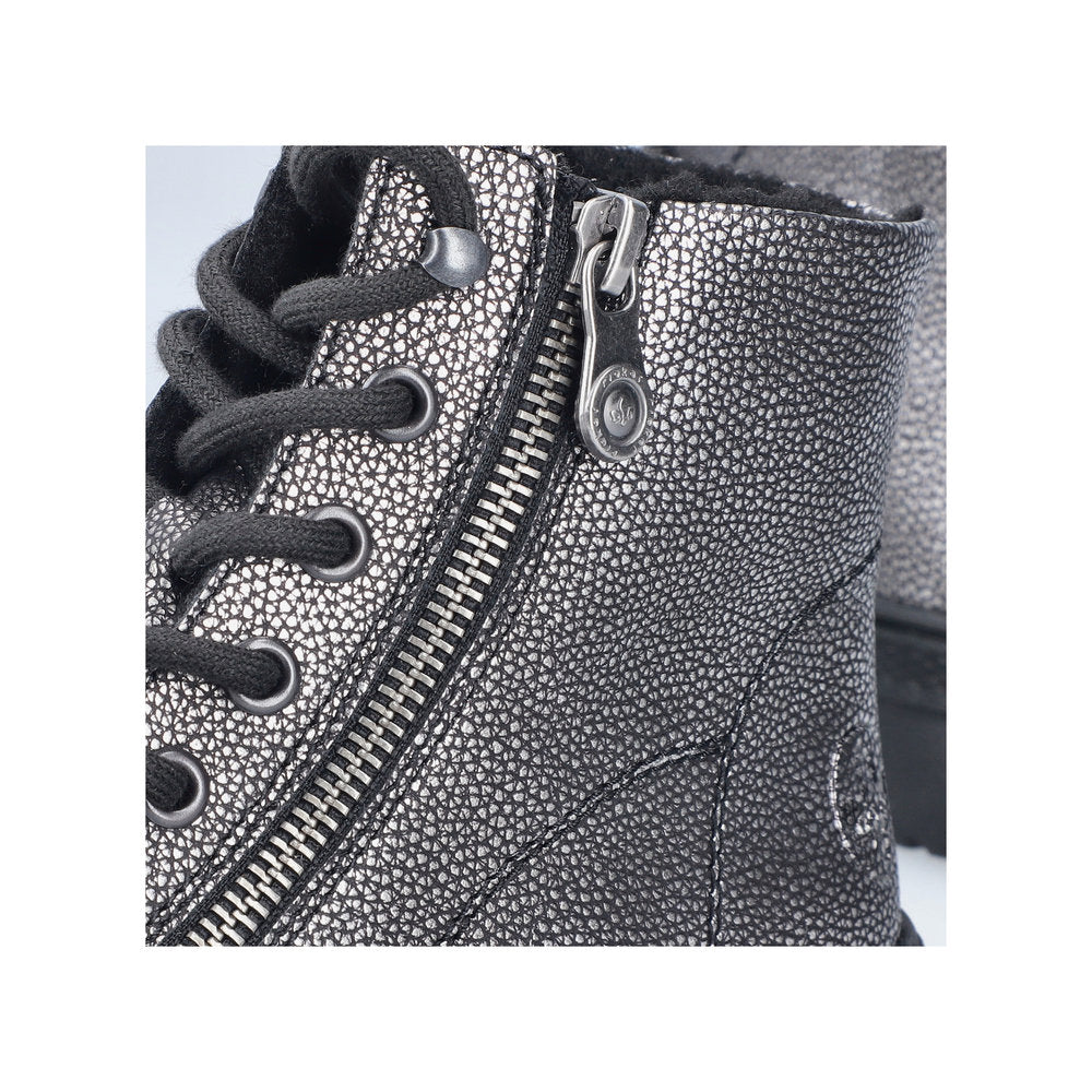 Rieker N0031-90 Antique Silver Boots