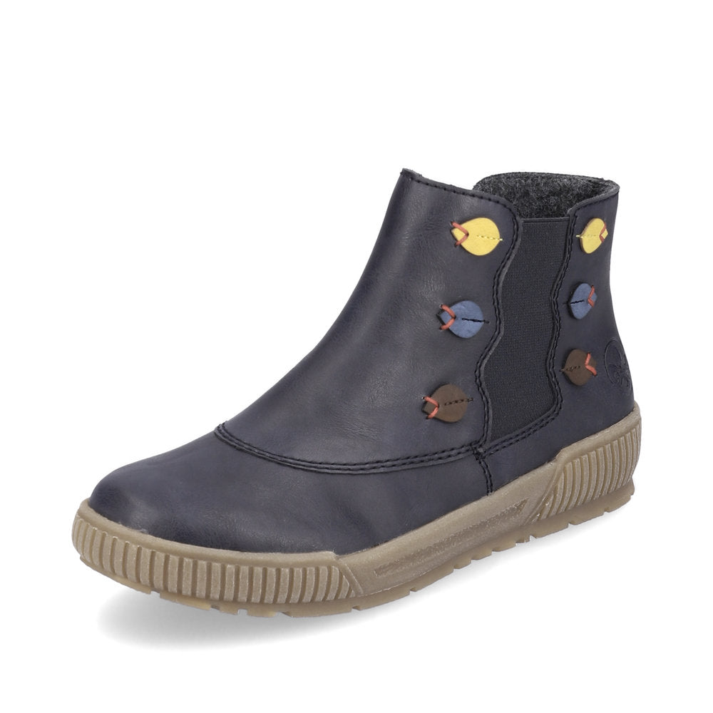 Rieker N0751-14 Maditta Blue Boots
