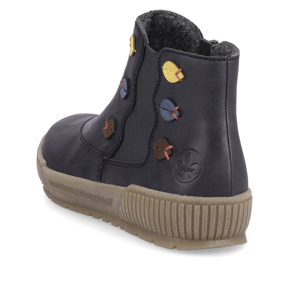 Rieker N0751-14 Maditta Blue Boots