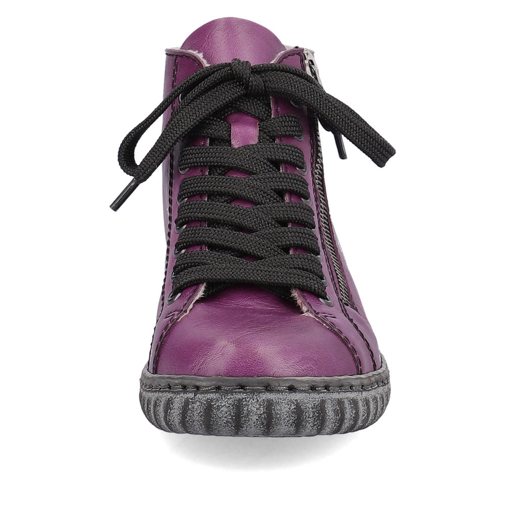 Rieker N0921-30 Edna Purple Boots