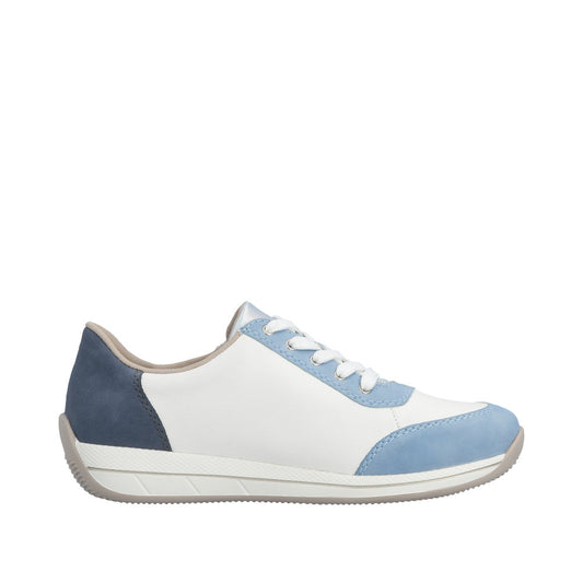 Rieker N1112-10 Aqua / Light Blue Trainers
