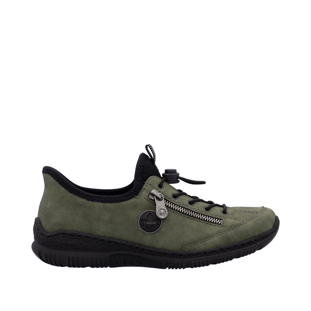 Rieker N3267-54 Green Casual Shoes