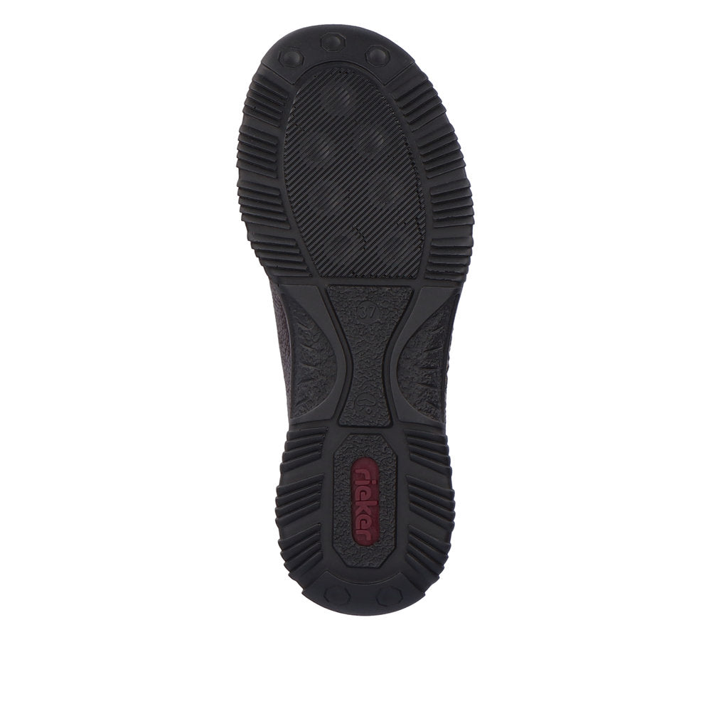 Rieker N32G0-35 Nikita Cerise/Cerise/Black Casual Shoes