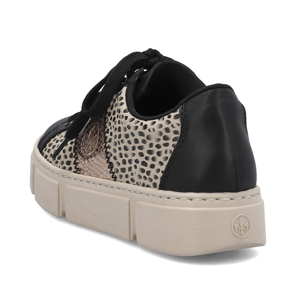 Rieker N5910-62 Enya Black/Ginger/Copper Trainers