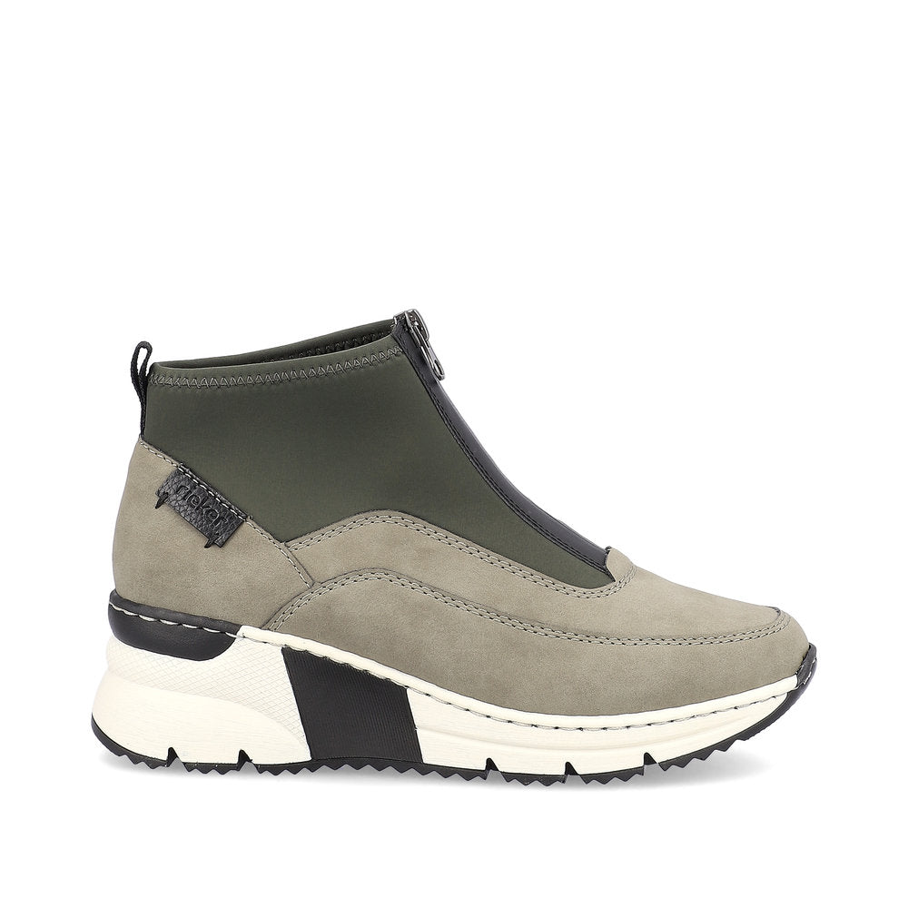Rieker N6352-52 Kitty Reed/Black/Pesto Boots