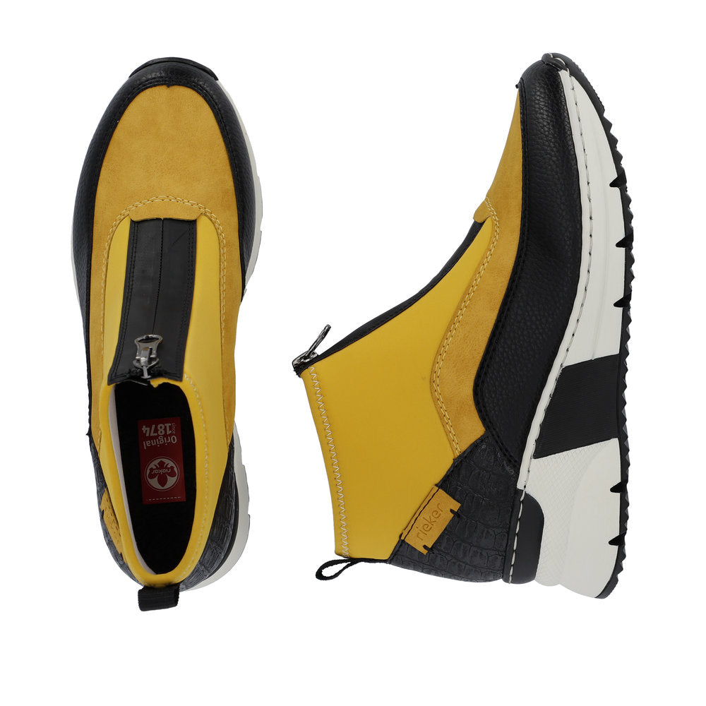 Rieker N6352-68 Kitty Yellow Boots