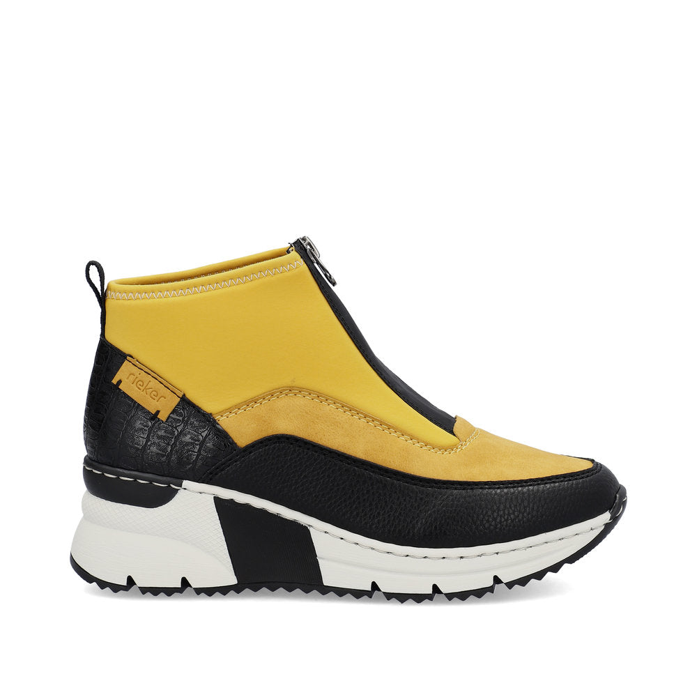 Rieker N6352-68 Kitty Yellow Boots