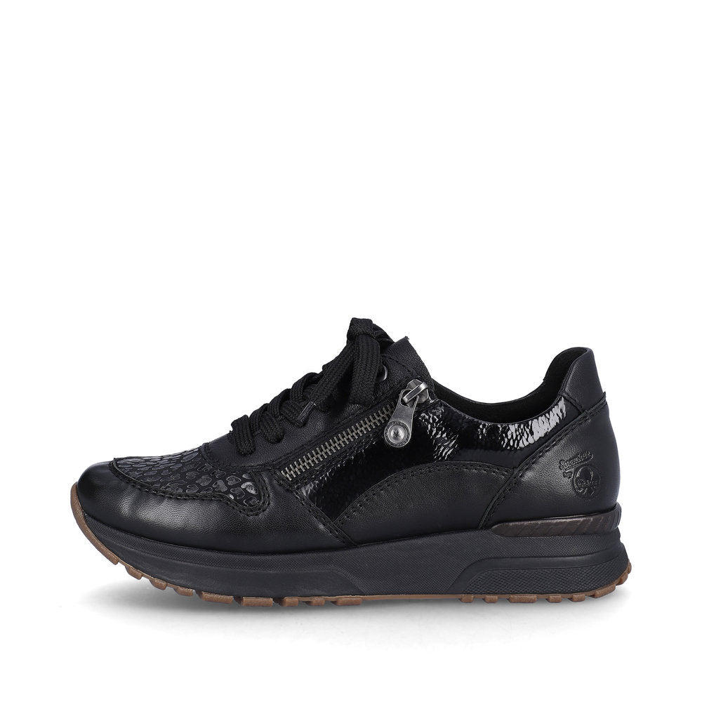 Rieker N7401-00 Narcissa Black Casual Shoes