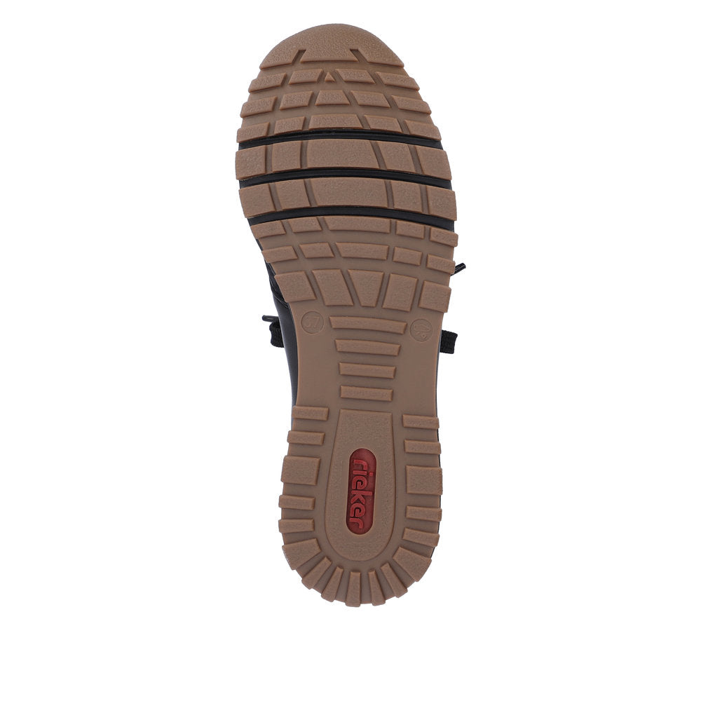 Rieker N7401-00 Narcissa Black Casual Shoes