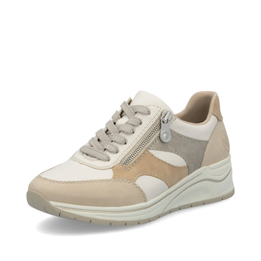 Rieker N9518-60 Pearl Trainers