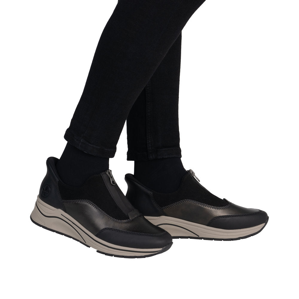 Rieker N9553-25 Black Casual Shoes