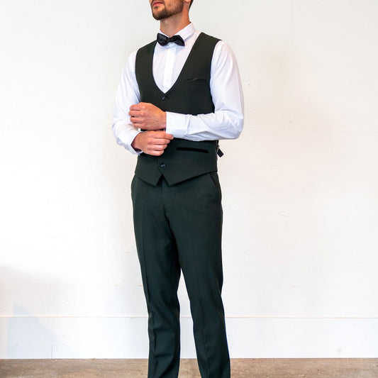 Marc Darcy Bromley Olive Waistcoat