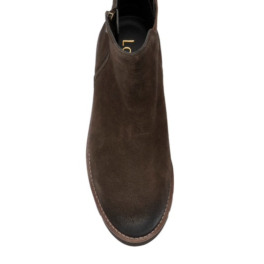 Lotus Olia Brown Suede Boots